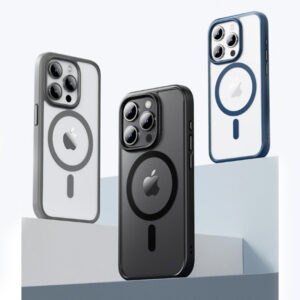 Clear Hard PC Case with N52 Magnet for iPhone 16 Series