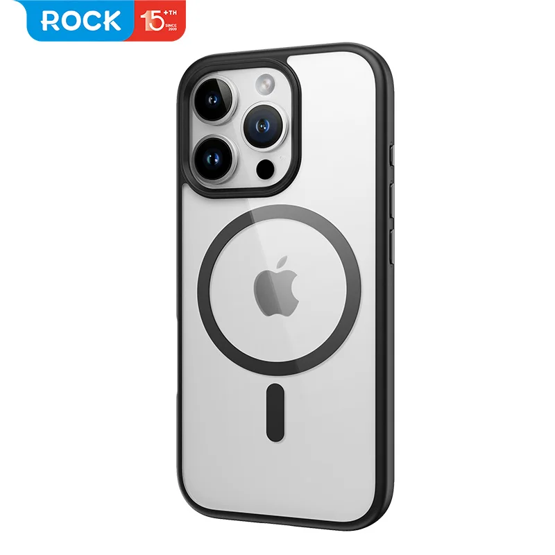 Clear Hard PC Case with N52 Magnet for iPhone 16 Series 2