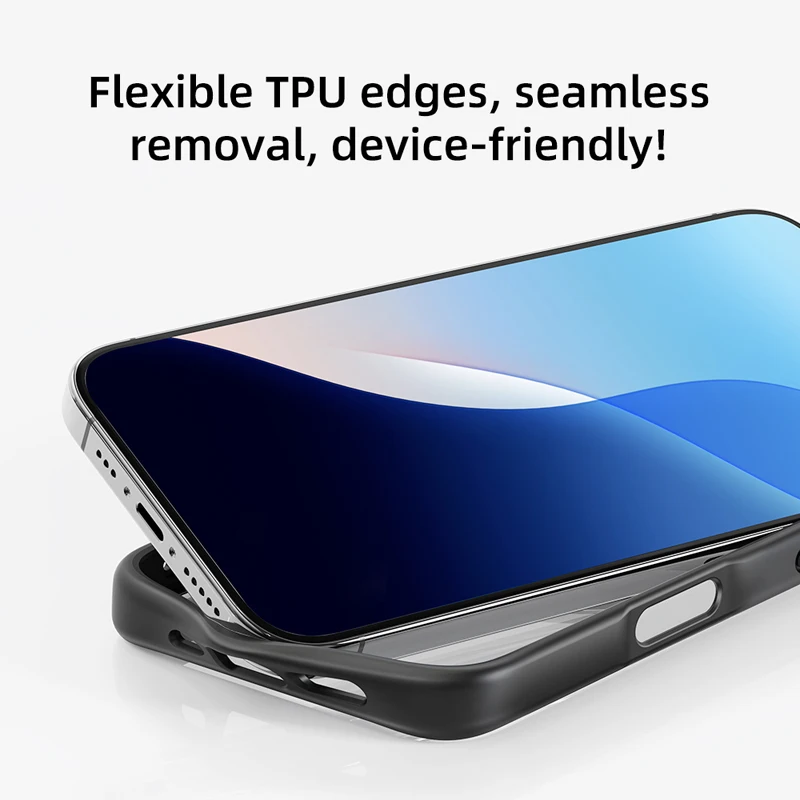 Durable Clear Bumper Case for iPhone 16 Models 4