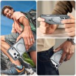iPhone 17 Hybrid Phone Case with Magnetic Charging 5