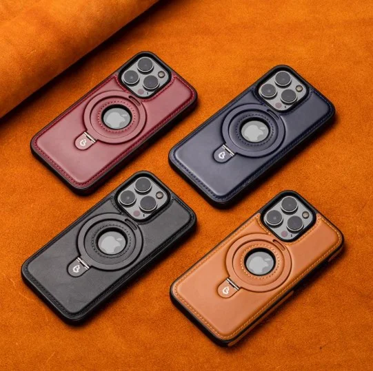 Leather Shockproof Phone Case for Multiple iPhone Models