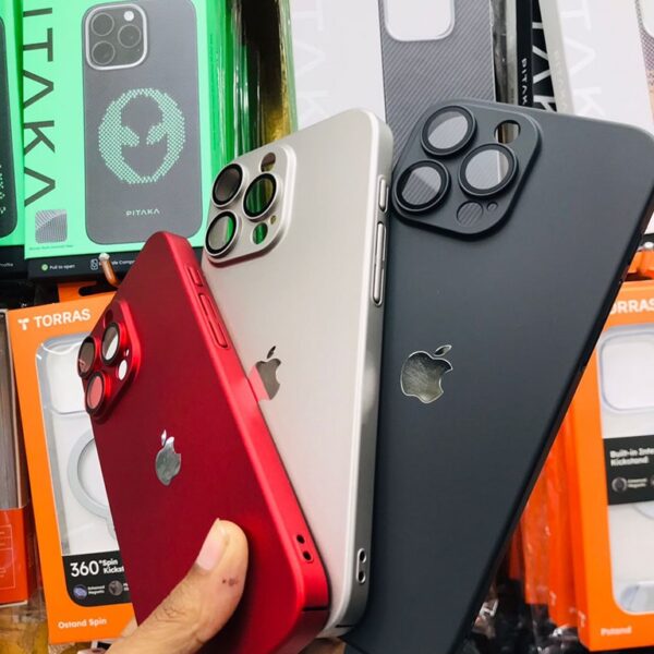 Slim Hard Shell Case for iPhone with Camera Protection