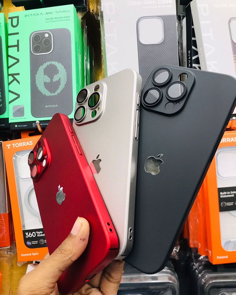 Slim Hard Shell Case for iPhone with Camera Protection