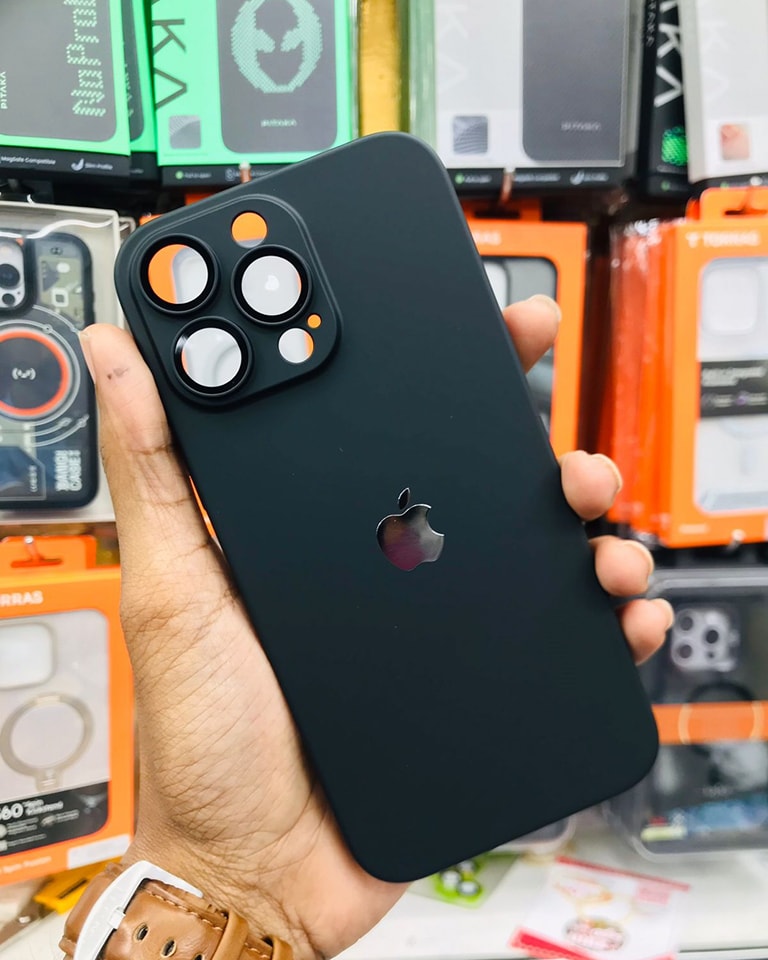 Slim Hard Shell Case for iPhone with Camera Protection 1