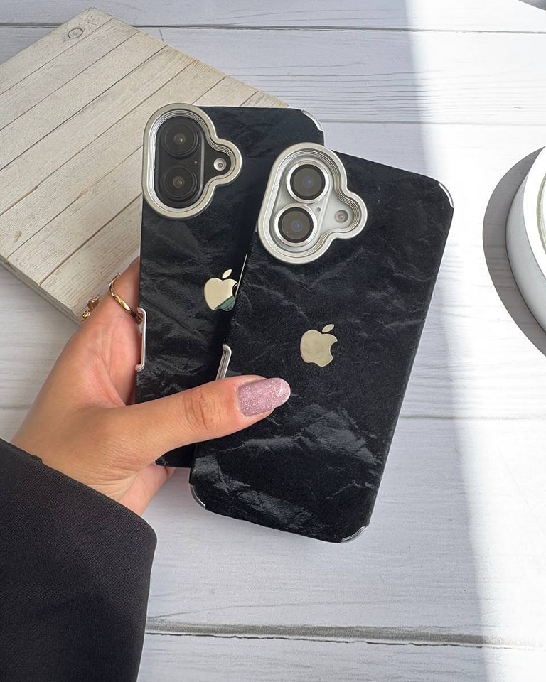 Soft Velvet Phone Case for Various iPhone Models 1