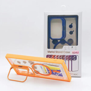 Transparent Magnetic Phone Case with Camera Shield for Samsung