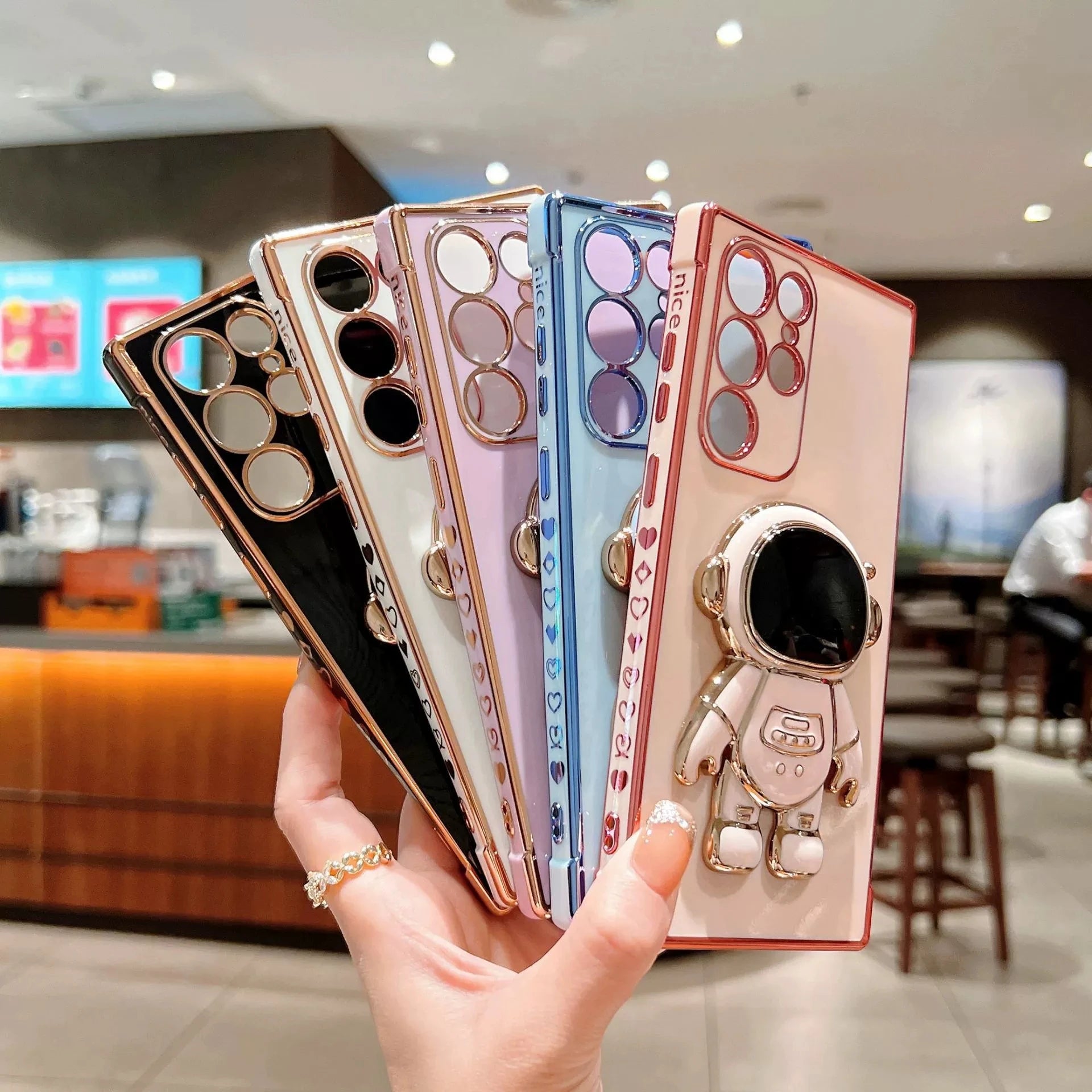 3D Space Explorer Phone Case for Samsung Devices