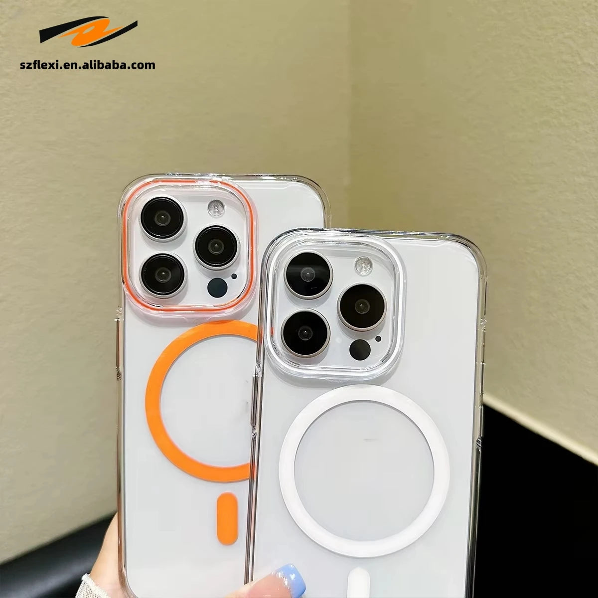 Acrylic Magnetic Protective Case for iPhone Models 5