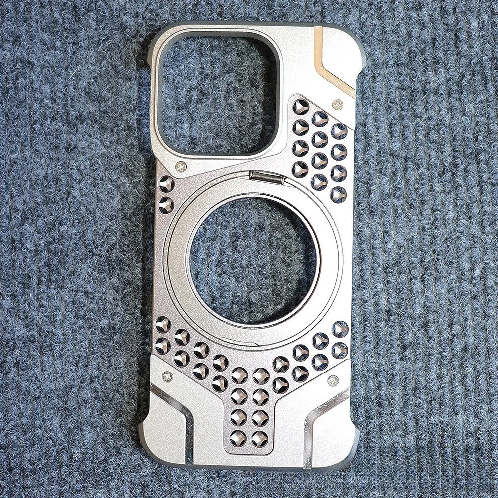 Alloy Armor Slim Metal Case with Magnetic Stand for iPhone price in Bangladesh 8