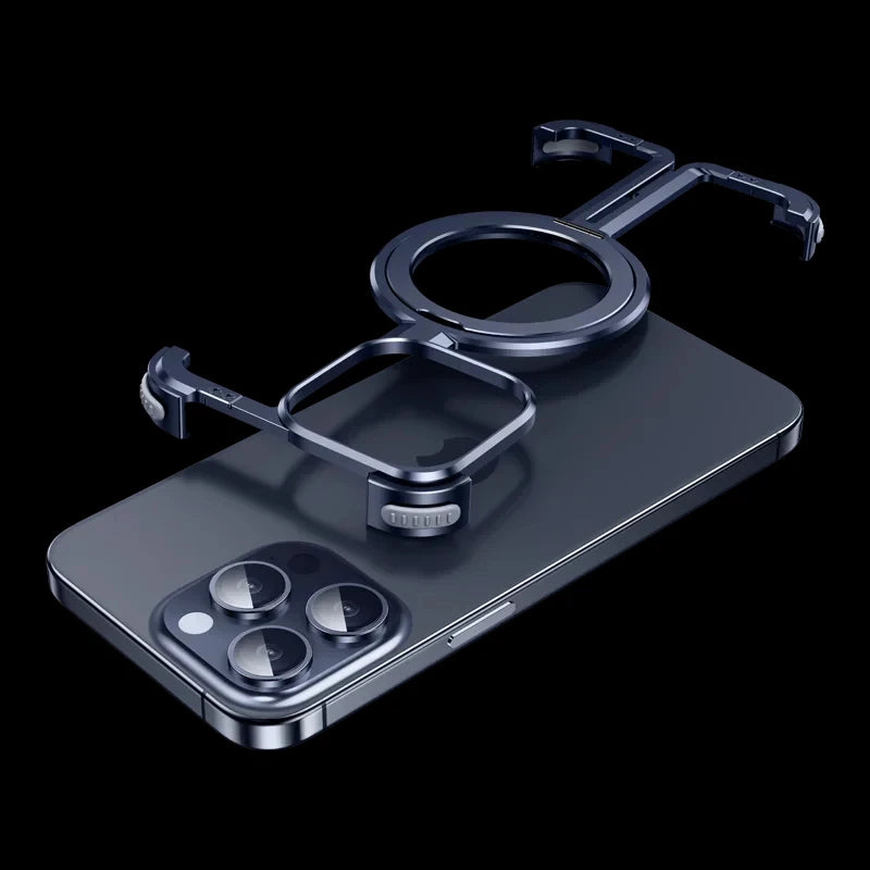 Aluminum Stand iPhone Case with Magnetic Charging price in Bangladesh 8