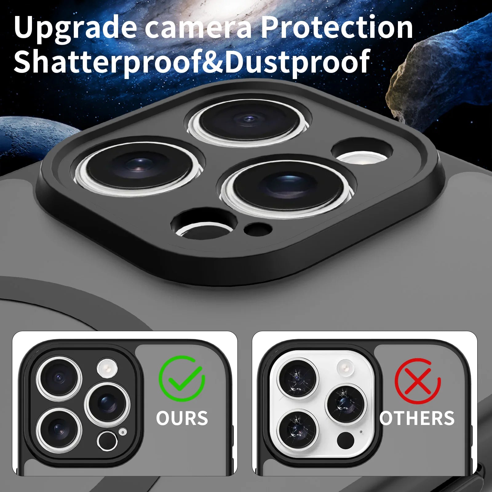 Camera-Protecting Magnetic Phone Case in Various Colors 3