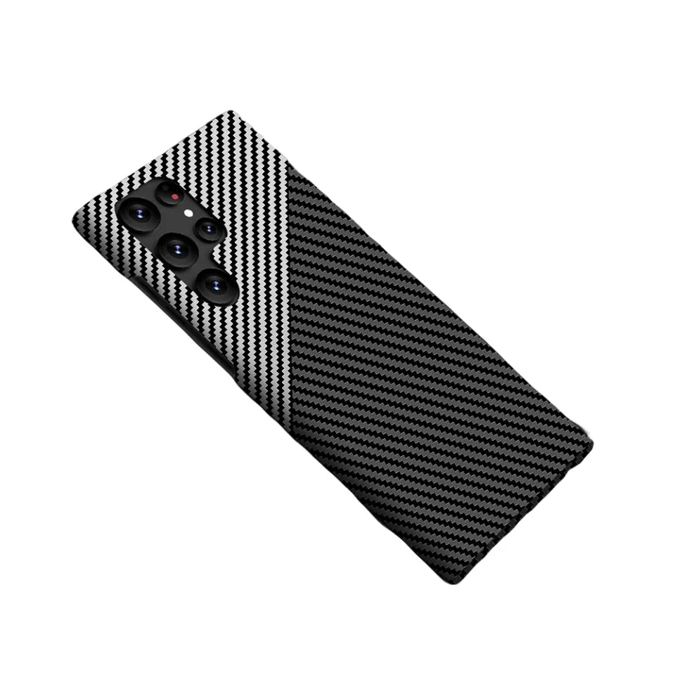 Carbon Fiber Phone Case for Samsung Devices
