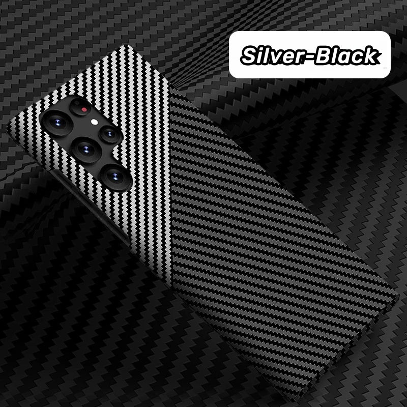 Carbon Fiber Phone Case for Samsung Devices 11