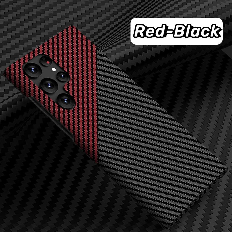 Carbon Fiber Phone Case for Samsung Devices 12