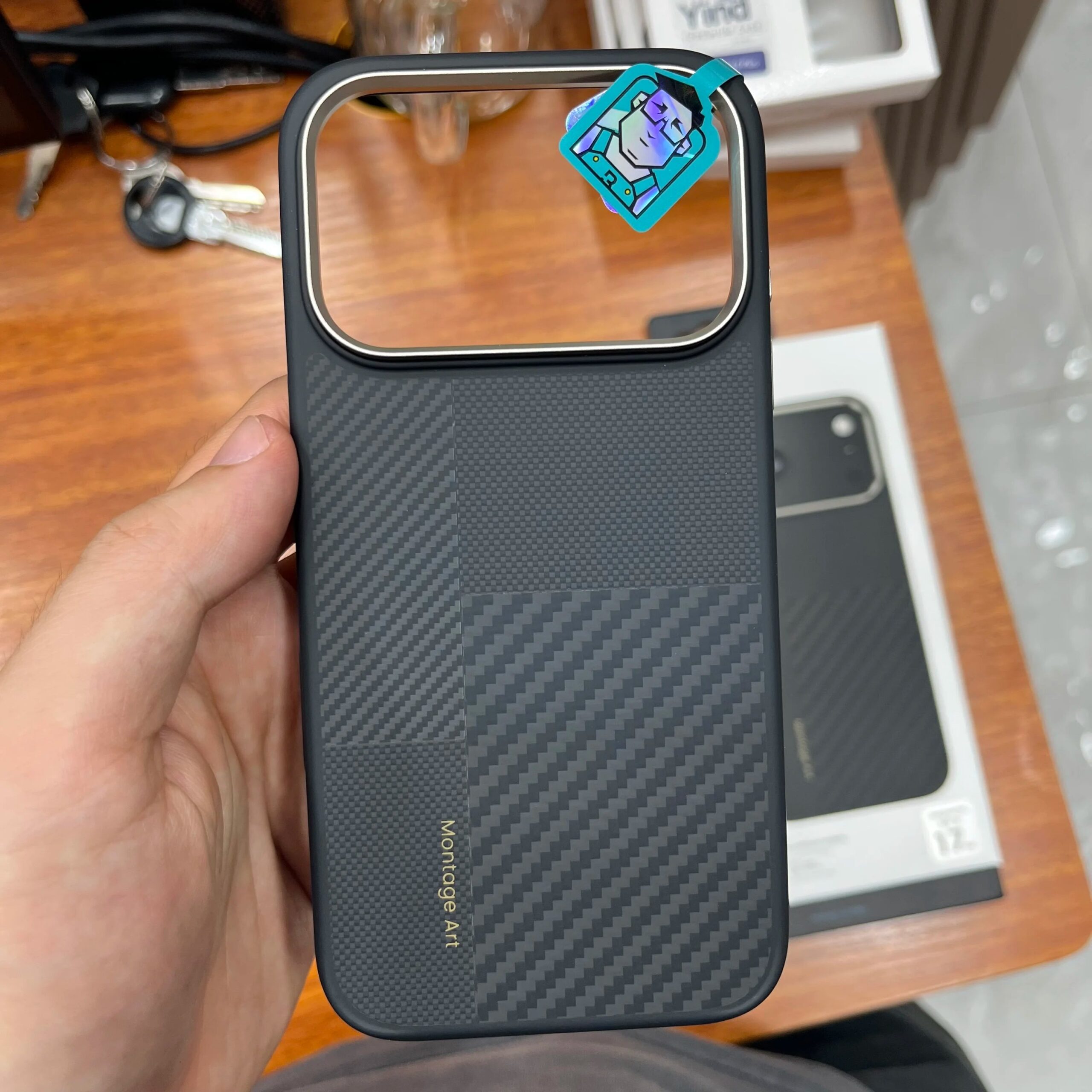 Carbon Fiber Protective Case for iPhone Models
