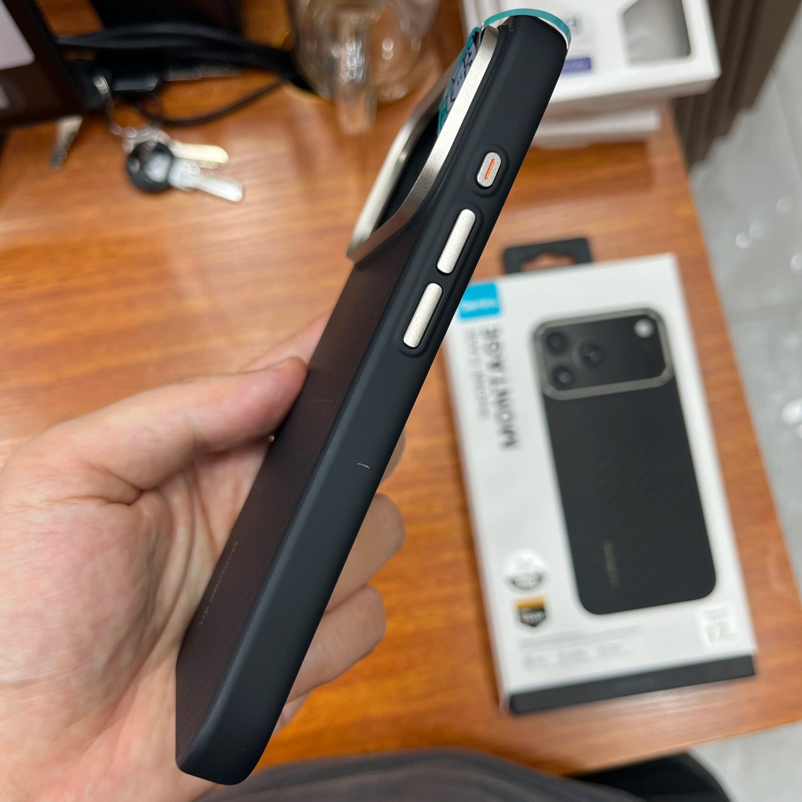 Carbon Fiber Protective Case for iPhone Models 4