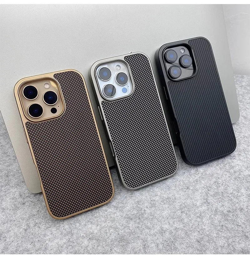 Carbon Fiber TPU Matte Anti-Drop Case price in Bangladesh