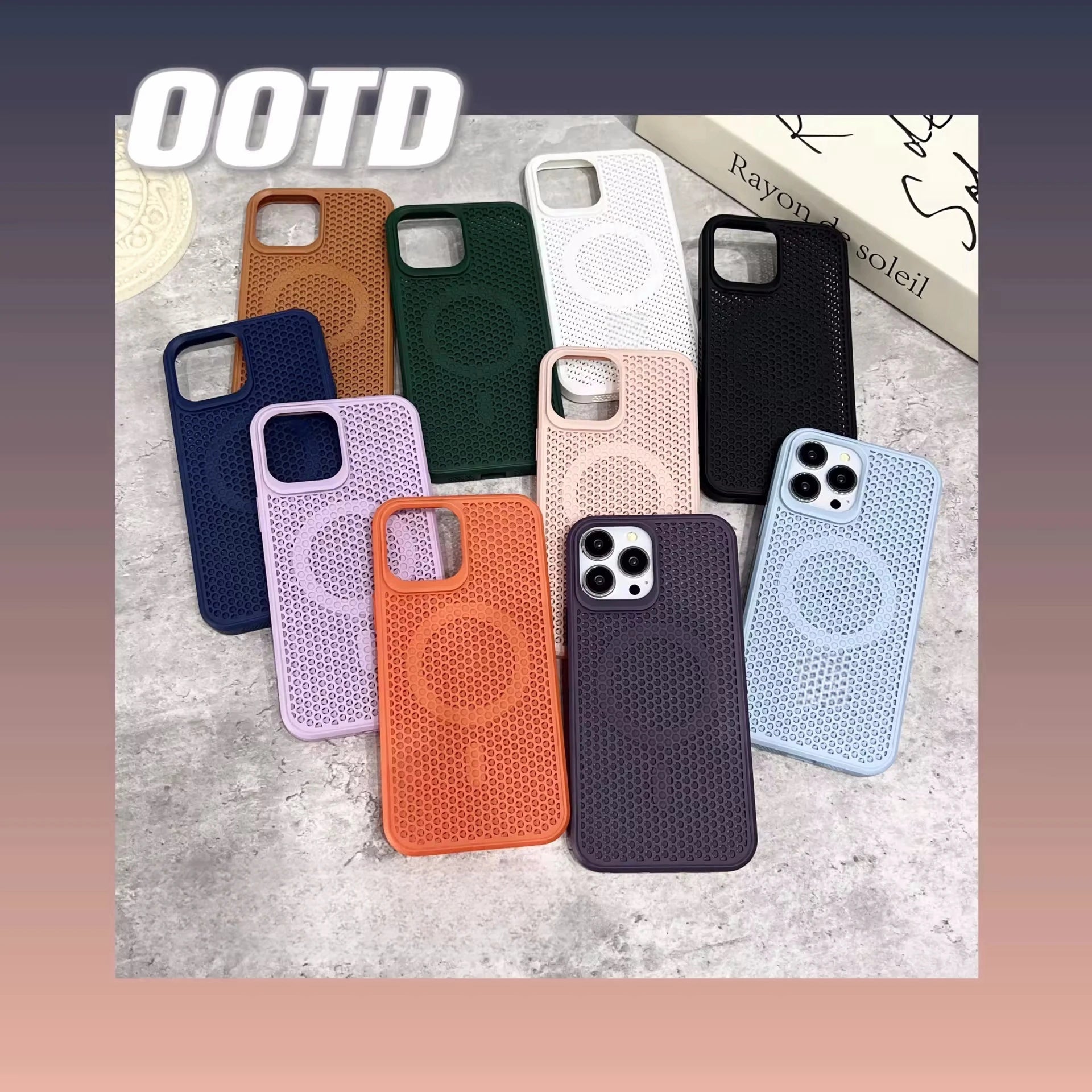 Colorful iPhone Cooling Case with Multiple Color Choices 5