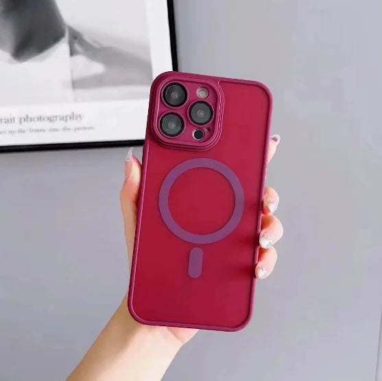 Colorful Macaron Phone Case with Camera Guard for iPhone Models 15