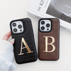 Crocodile Texture Leather Case for iPhone Models