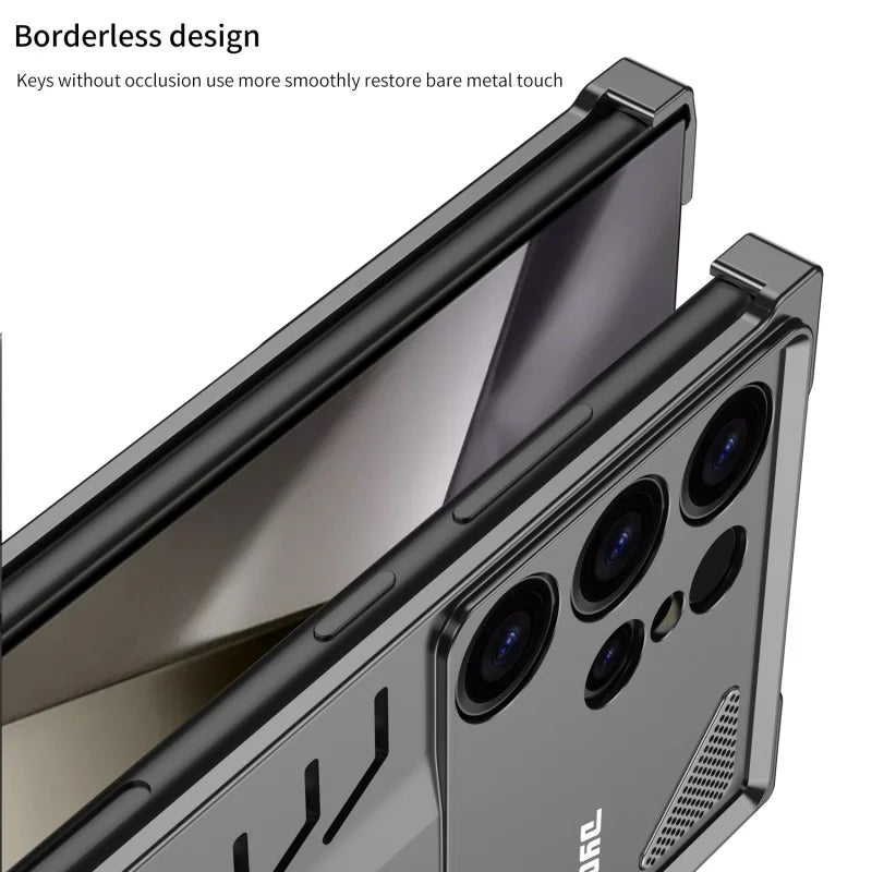 Durable Aluminum Case for Samsung S24 and S25 Ultra 4