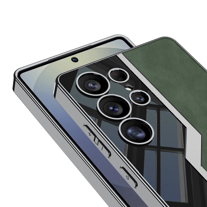 Durable Leather Case for Samsung Galaxy Models 3