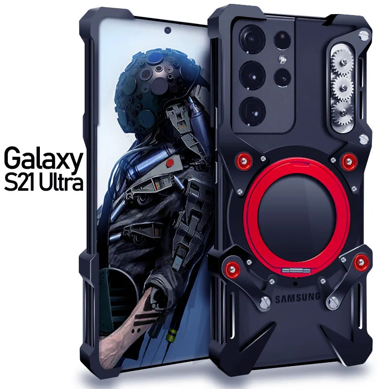 Durable Shockproof Case with Lanyard for Samsung Phones 36