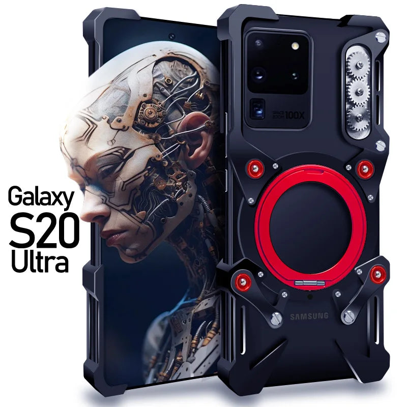 Durable Shockproof Case with Lanyard for Samsung Phones 44