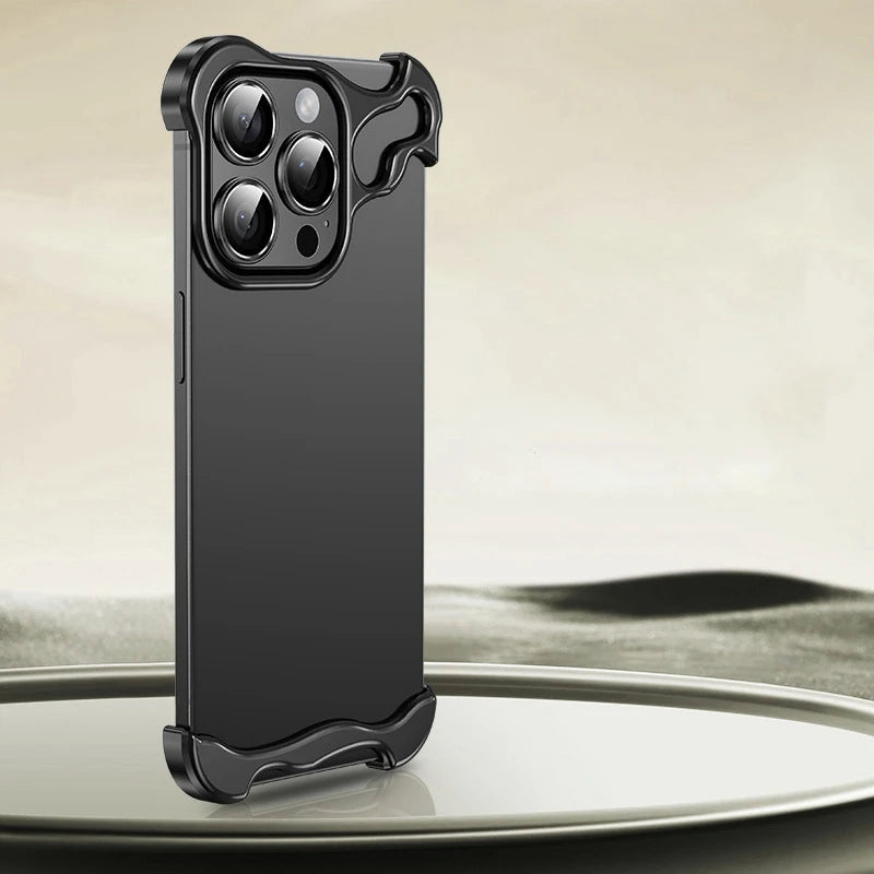 Durable Titanium Bumper Case for iPhone Models 6