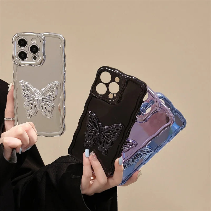 Electroplated Butterfly Wave iPhone Case price in Bangladesh