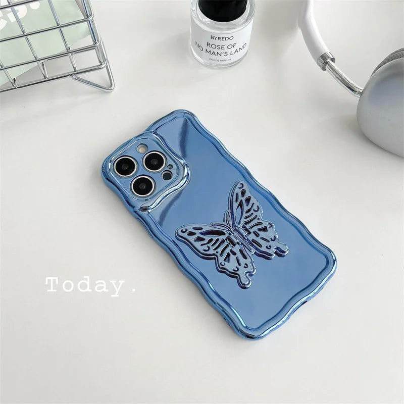 Electroplated Butterfly Wave iPhone Case price in Bangladesh 9