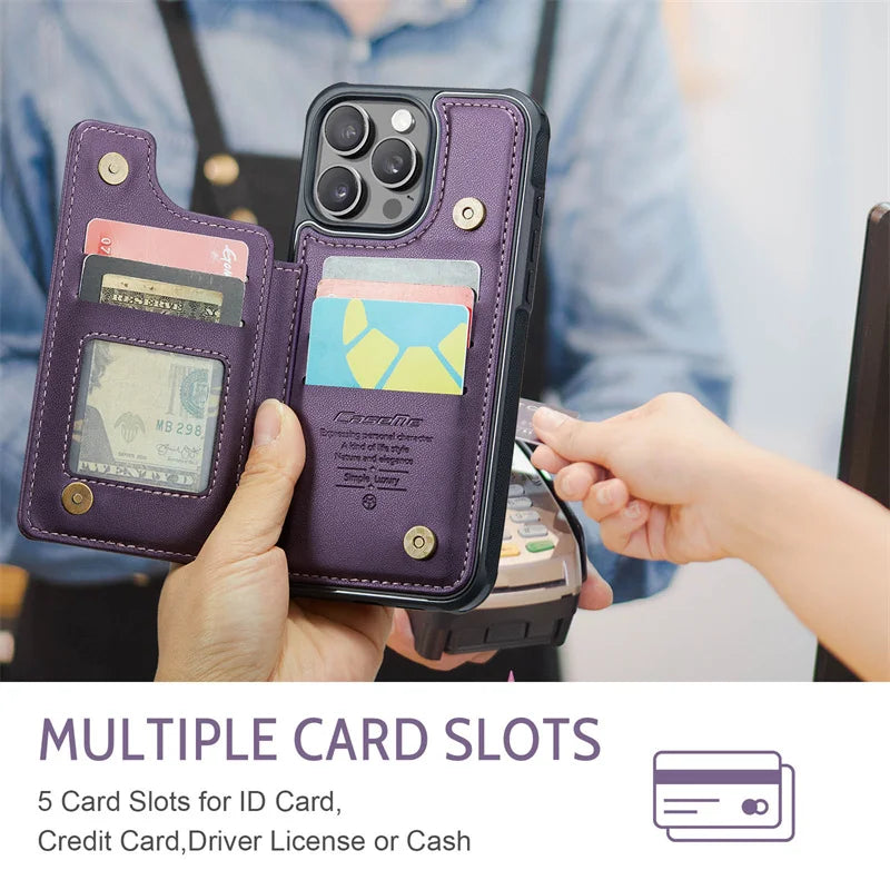 Faux Leather Phone Case for iPhone and Samsung Models 4