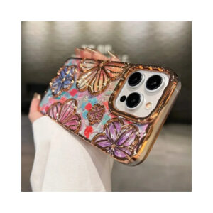 Floral Pattern iPhone Case with Drop Protection