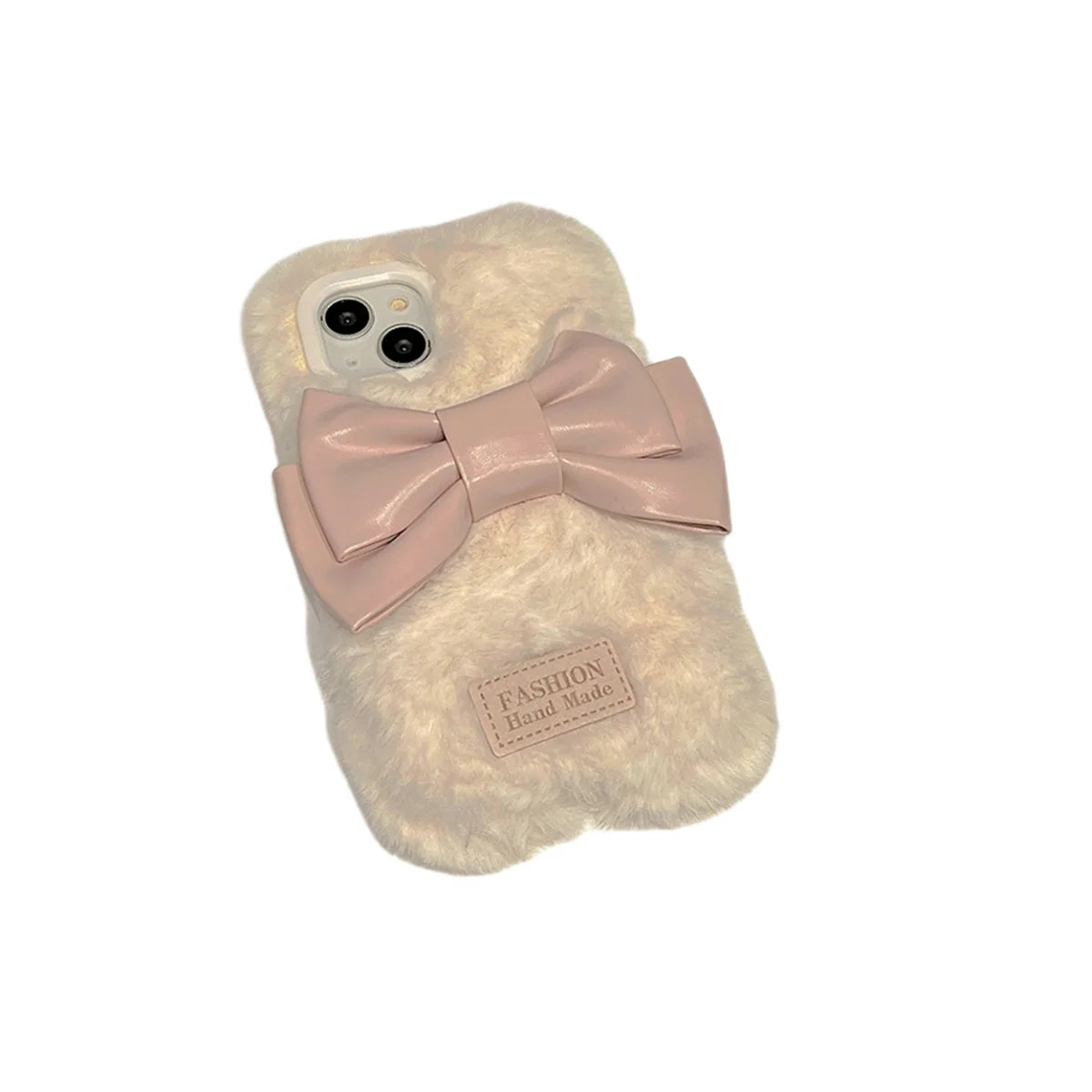 Fluffy Leather Bowknot iPhone Case price in Bangladesh