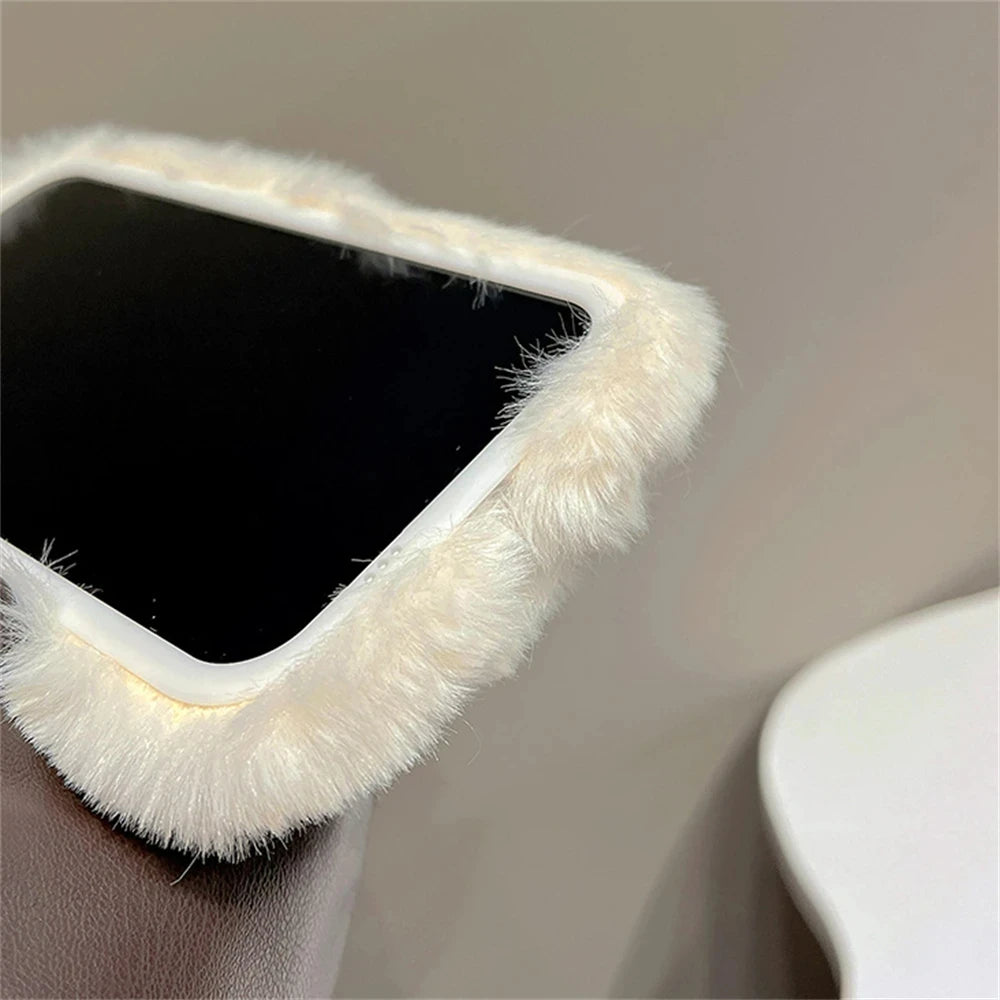 Fluffy Leather Bowknot iPhone Case price in Bangladesh 4