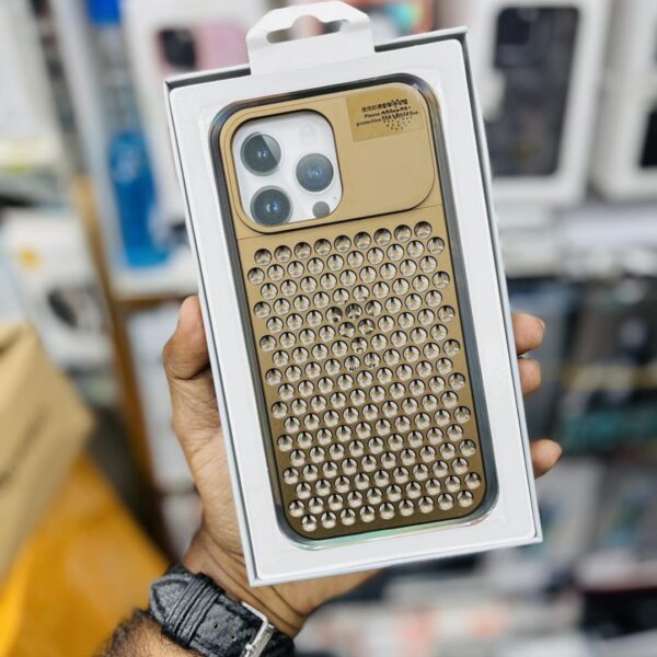 Frameless Metal Case for iPhone 16 Pro Max