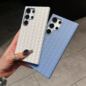 Geometric Leather Phone Case with Fall Protection price in Bangladesh