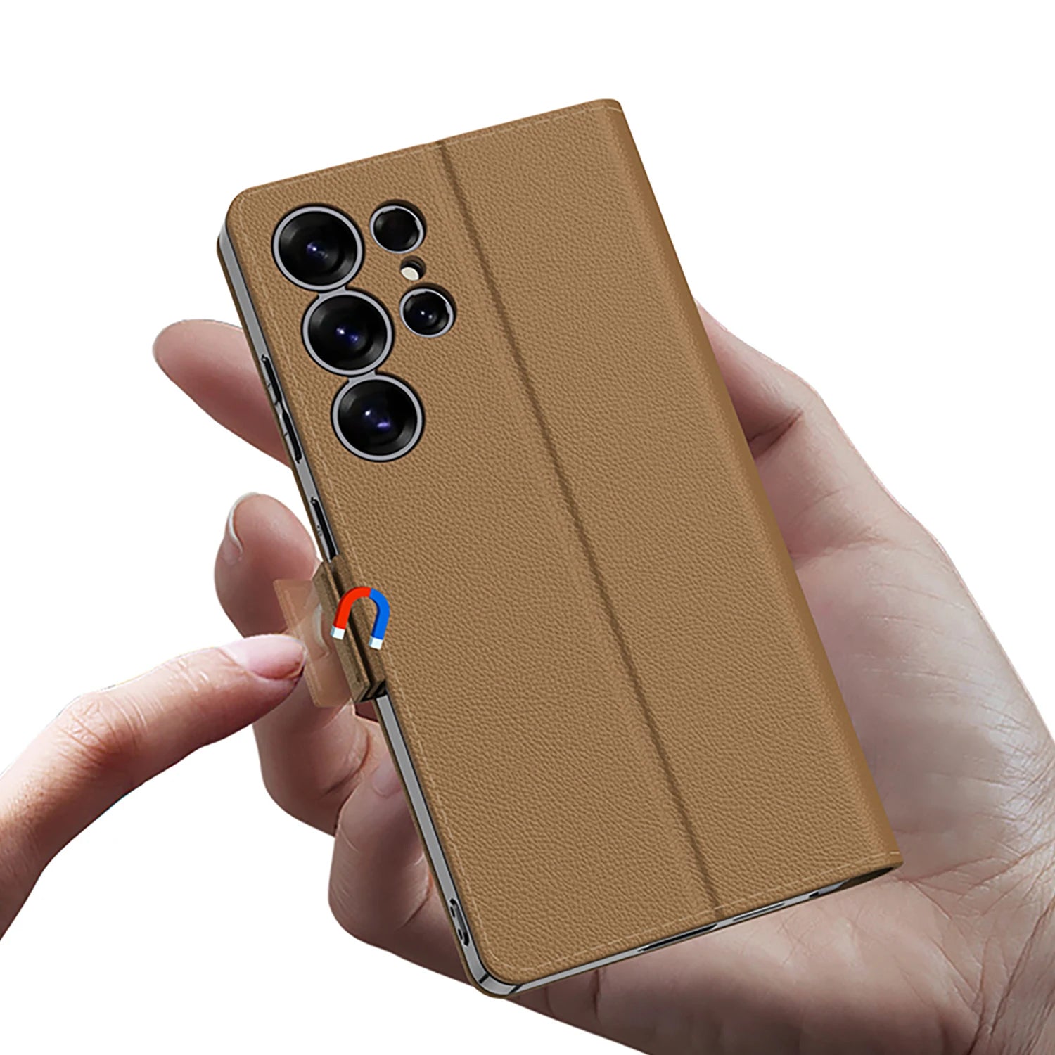 GKK Leather Flip Cover for Samsung Galaxy Models 1