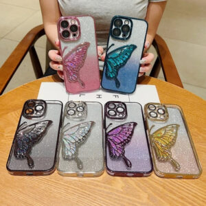 Glitter Butterfly Quicksand iPhone Case price in Bangladesh