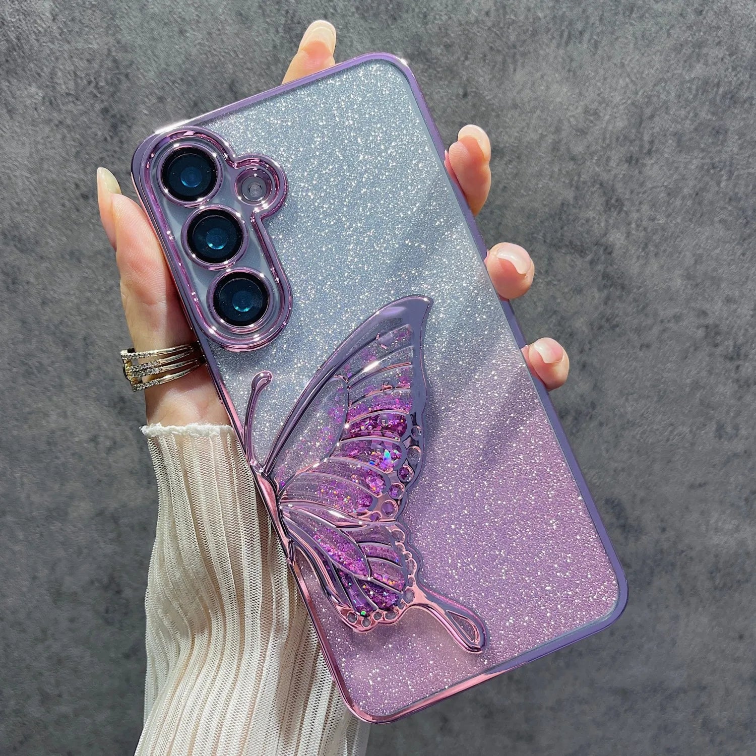Glitter Butterfly Samsung Phone Case price in Bangladesh 10