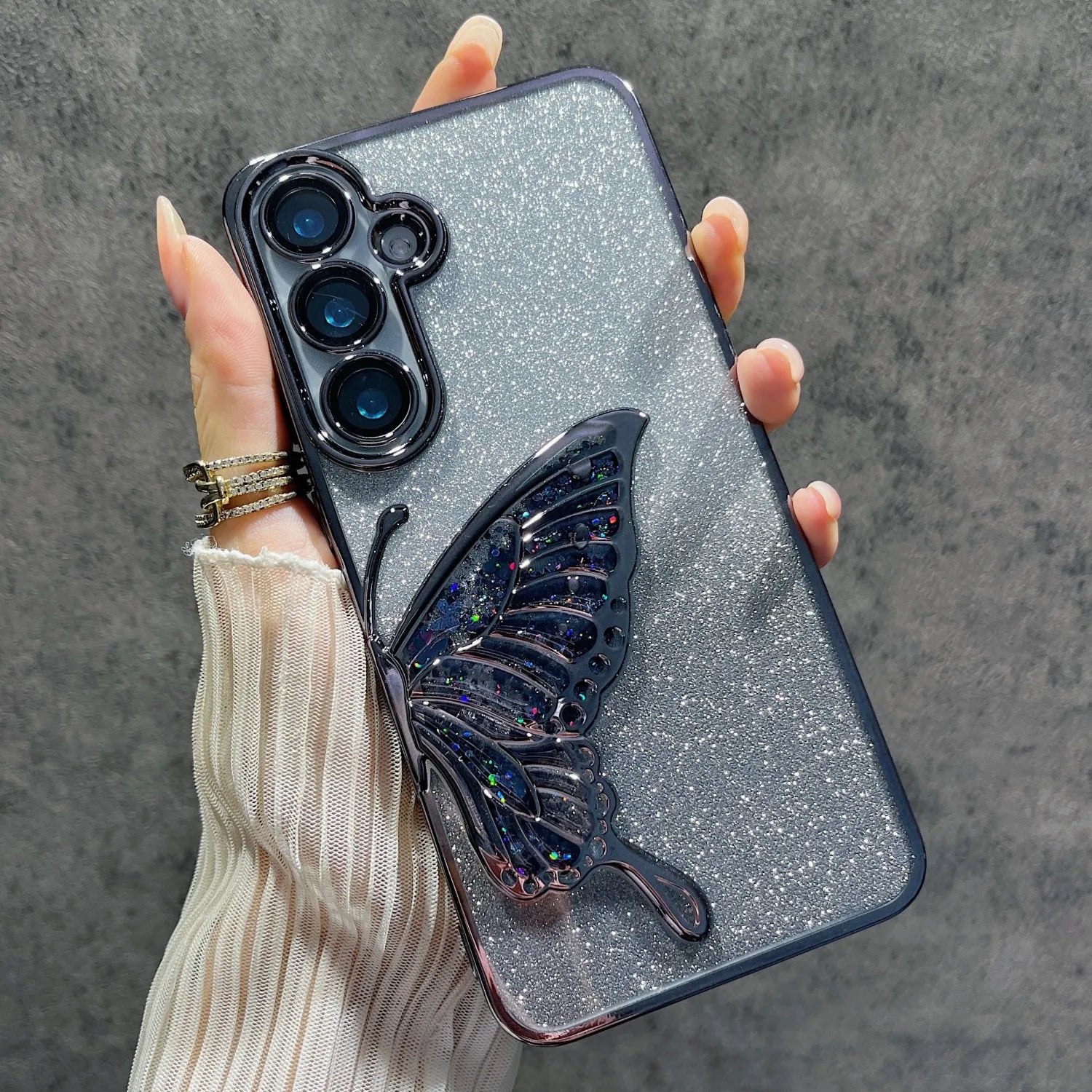 Glitter Butterfly Samsung Phone Case price in Bangladesh 11