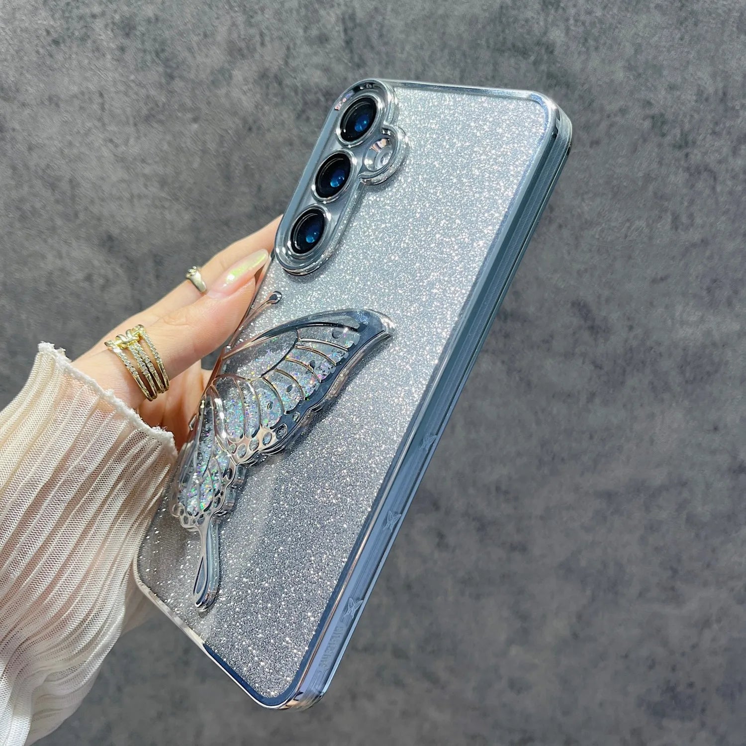 Glitter Butterfly Samsung Phone Case price in Bangladesh 5