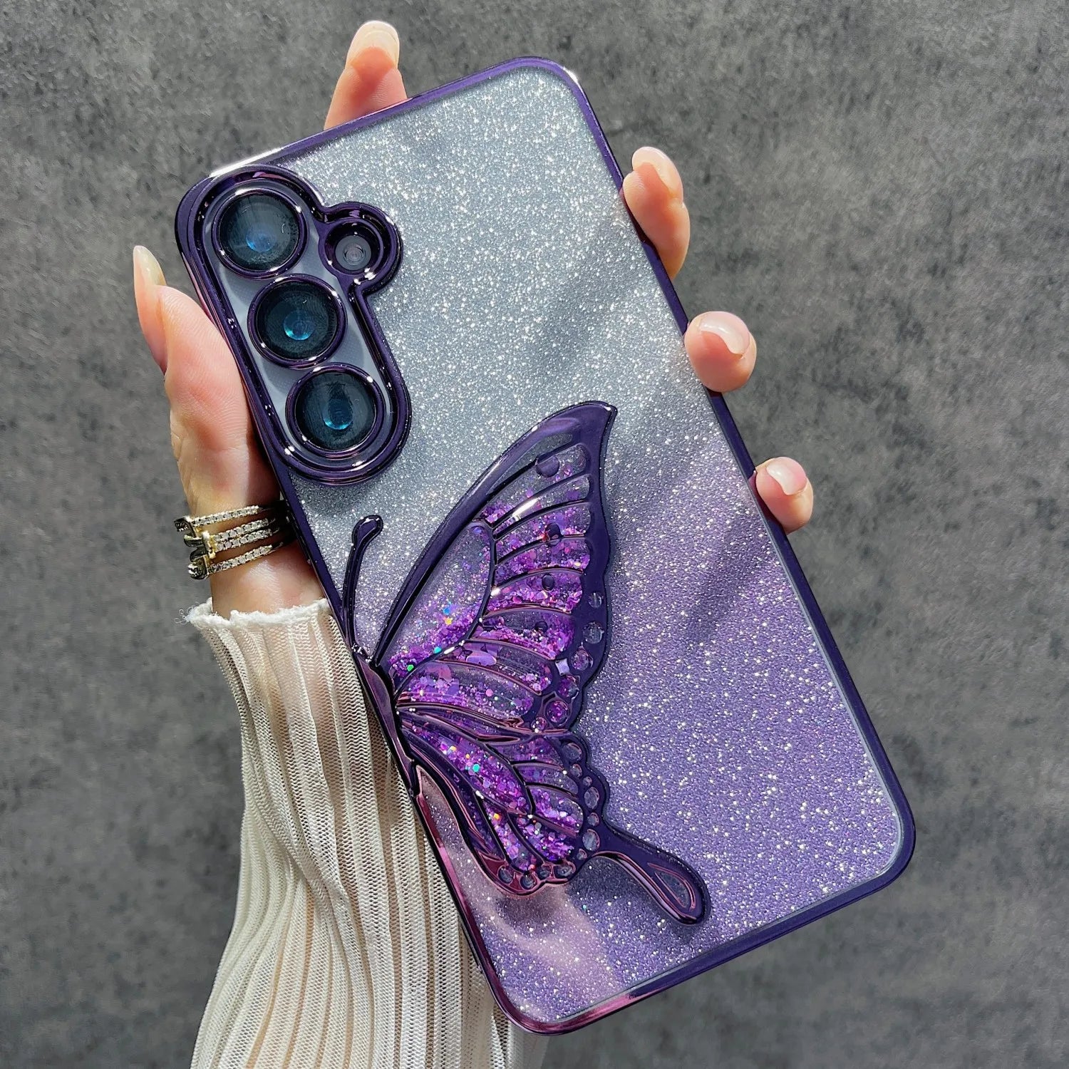 Glitter Butterfly Samsung Phone Case price in Bangladesh 7