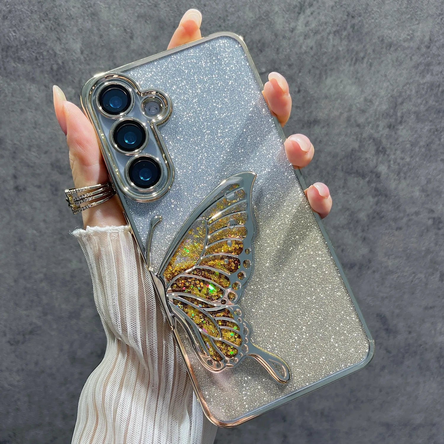 Glitter Butterfly Samsung Phone Case price in Bangladesh 8