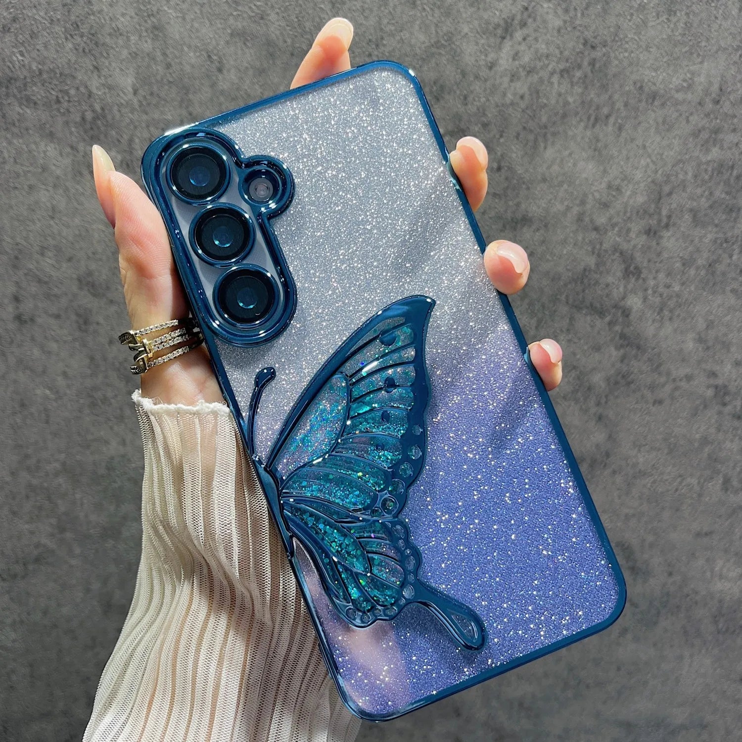 Glitter Butterfly Samsung Phone Case price in Bangladesh 9