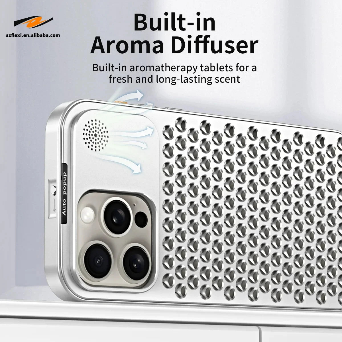 iPhone Aluminum Aroma Diffuser Case price in Bangladesh 3
