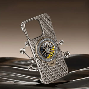 iPhone Heat Dissipation Case with Frameless Honeycomb Design