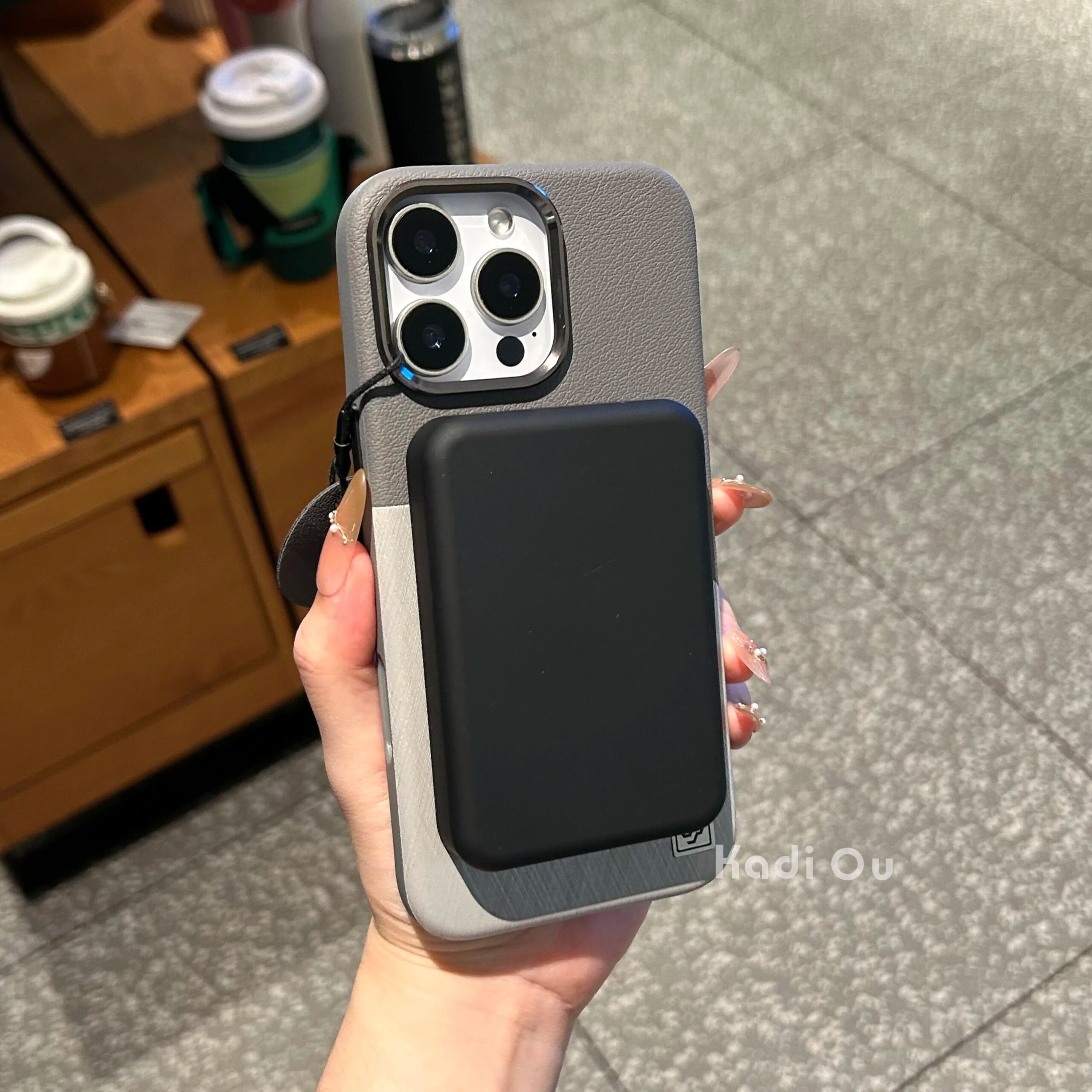 Leather Silk Grain Magnetic Charging Case iPhone price in Bangladesh 2