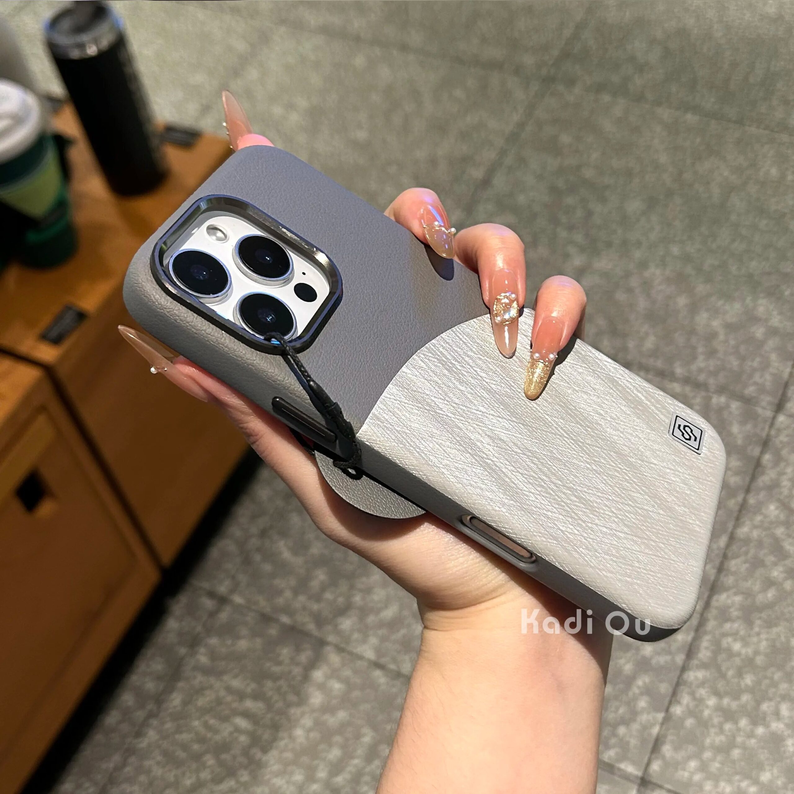 Leather Silk Grain Magnetic Charging Case iPhone price in Bangladesh 3