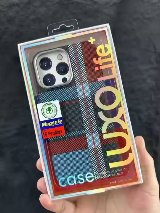 LUXO Carbon Fiber Magnetic Phone Case price in Bangladesh 2